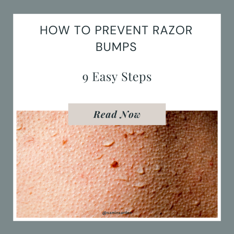 How to Prevent Razor Bumps